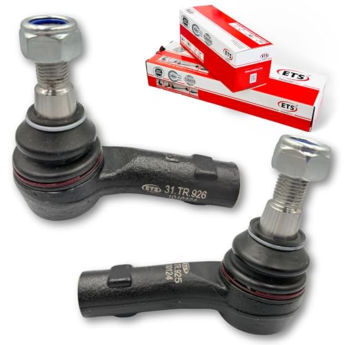ETS 2Pc Left & Right Outer Tie Rod End ES800655 & ES800656 Fits 2007-2015 Audi Q7 / 2003-2018 Cayenne / 2004-2017 Volkswagen Touareg