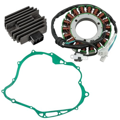 Caltric Stator and Regulator Rectifier with Gasket Compatible With Yamaha V Star 1100 Xvs1100 Midnight Custom