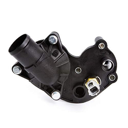 902-860 Engine Coolant Thermostat & Housing with Sensor Assembly for Ford Explorer 2002-2010 V6 4.0L Explorer Sport Trac 2007-2010 Mercury Mountaineer 2002-2010, 2L2Z8592AA 2L2Z8592BA