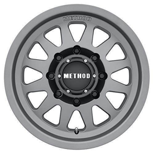 Method Race Wheels 704 Titanium 17x8.5" 8x170", 0mm offset 4.75" Backspace, MR70478587800 - color: Titanium, size: 17x8.5 inches, 8x170, 0/4.75"