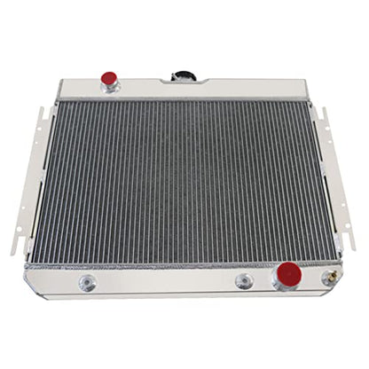 3 Row Radiator For Chevy Impala Bel Air Chevelle Caprice 1963-1968 - size: 3 Row Radiator+CNC 1.3Bar Cap