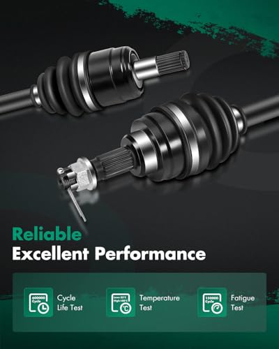 SCITOO Front CV Axle Shaft Assembly for Honda Rancher 350 2000-2005