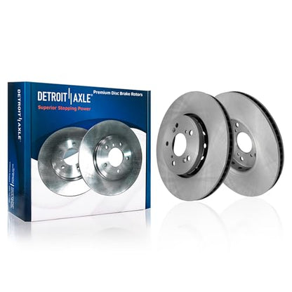 Detroit Axle - 4pc Brake Rotors for 2013-2018 Acura RDX - size: 4R53268/KIT