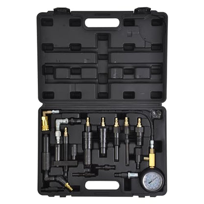 WINTOOLS Compatible for 1000 Psi Diesel Engine Compression Pressure Tester for Ford Cummins NAVISTAR Detroit