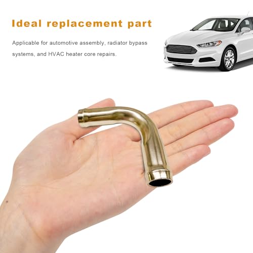 Sun Walker 2 PCS 90° Elbow Heater Hose Connector, 5/8" 16mm Automotive Heater Pipe Adapter Elbow Coolant Fitting, 90 Degree Bend Hose Connectors Replacement, Car Accessories - color: 16mm