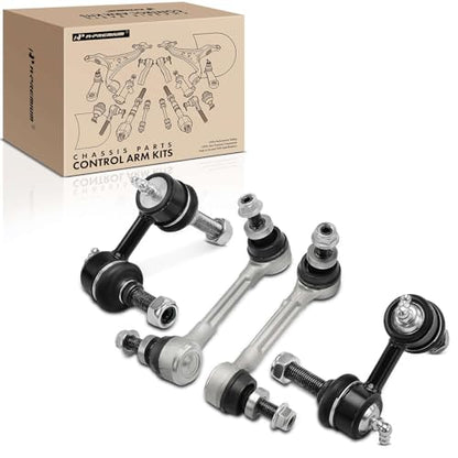 A-Premium Front & Rear Sway Bar Link Stabilizer Bar End Link Kit