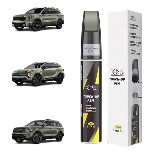 XNA Jungle Green(JUG) for KIA Touch Up Paint - color: Jungle Green(JUG) for 2023-2025 Sportage/2023-2026 Sportage Plug-in Hybrid/2023-2025 Telluride/2025-2026 Sorento