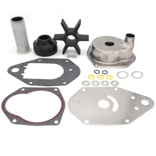 812966A12 Outboard Water Pump Impeller Kit for Mercury Mariner 30-60 HP - size: Mercury & Force 30-75 HP