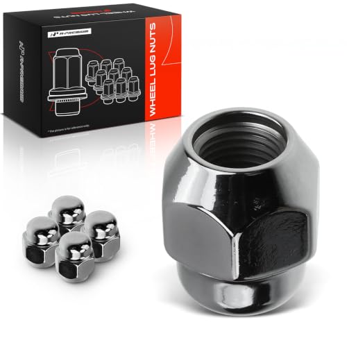 A-Premium Front or Rear M12-1.25 Wheel Lug Nuts, Set of 5 - size: 5 PCS