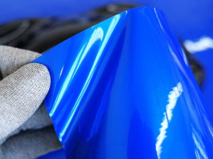 Rwraps Gloss Metallic Vinyl Car Wrap Film Sheet Roll with Air Release Technology - 5ft x 1ft, Sapphire - color: Gloss Metallic Sapphire, size: 5ft x 1ft