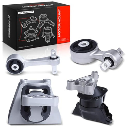 A-Premium Engine Motor and Transmission Mount Kit, with Torque Strut Mount - style: 2006-2011 Civic L4 1.8L Manual