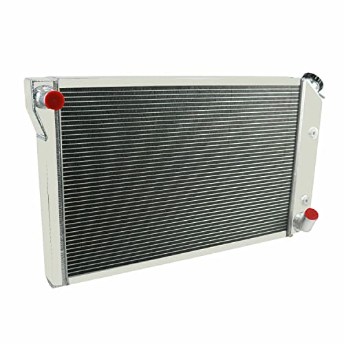 ALLOYWORKS 3 Row Core Aluminum Radiator For Chevy Corvette C3 350/305 5.7/5.0 V8 1977-1982
