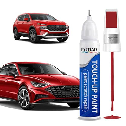 Touch Up Paint for Hyundai Calypso Red Y2E Paint Code Scratch Repair - color: Calypso Red (Y2E)