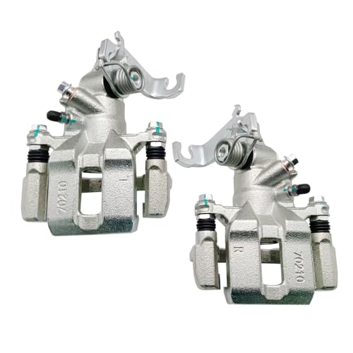 2 Pcs Brake Calipers Fit for 1998-2007 Honda Accord 2004-2008 Acura TSX, Left & Right Rear Disc Brake Calipers w/Bracket Replace for 19B2068 19B2069 - size: 19B2068+19B2069