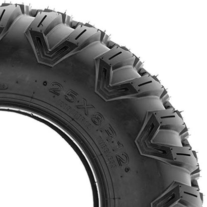 SunF A043 Sport-Performance XC ATV/UTV Off-Road RADIAL Tire - 26x9R12 (6-Ply Rated) - size: 26x9R12