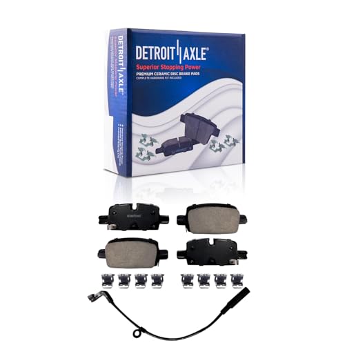 Detroit Axle - 8pc Brake Kit for 2021 GMC Yukon XL Cadillac Escalade ESV - size: 8PR53657/KIT