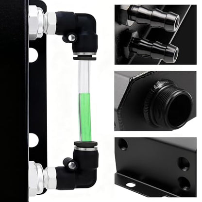 Coolant Recovery Kits (Black, 1L) - color: Black, size: 1L