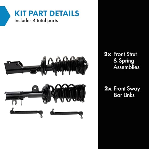TRQ Front Suspension Kit 4 Piece - style: PSA34451