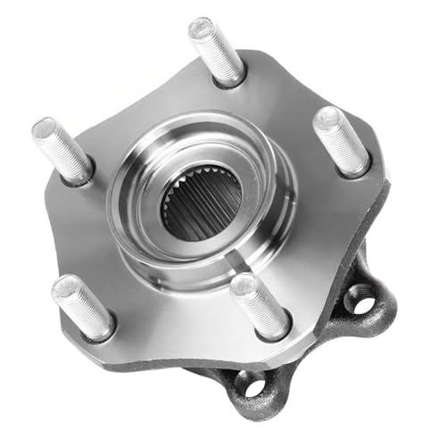 Detroit Axle - FWD 4pc Wheel Bearing Hubs for Nissan Rogue - size: 4W42498/Kit