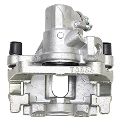 TRQ Rear Brake Caliper Set Zinc Coated Brackets Hardware - color: Replacement, size: CLA31963