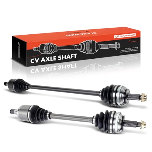 A-Premium Set of 2 Front CV Axle Shaft Assembly - style: Front Driver and Passenger Side