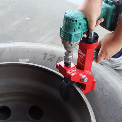 BESTOOL Pneumatic Tire Bead Breaker for Trucks, Tractors, ATVs, RVs, Red - color: Red