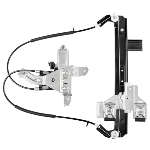 Obaee 748-228 Rear Left Driver Side Power Window Lift Regulator with Motor Compatible with Chevrolet Tahoe, GMC Yukon, Cadillac Escalade 2000-2006 - size: Rear Left Drive Side