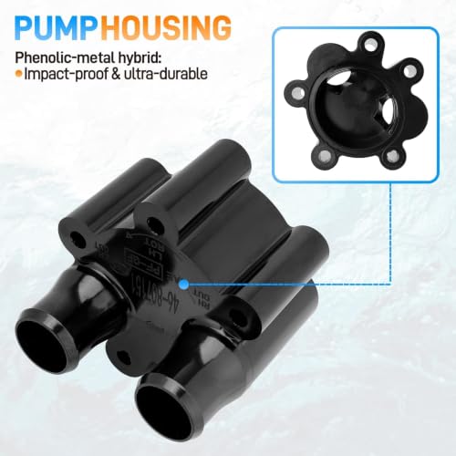 Water Pump Repair Kit Compatible with MerCruiser Alpha Bravo Sterndrives