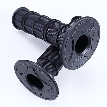 7/8" Handlebar Grips for 50cc-125cc CRF70 CRF80 TRX450 TTR90 TTR110 TTR125 PW80 RM80 DR650 KLX250 KLX300 KX65 SSR125 Pit Dirt Bike ATV Quad Motocross Motorcycles CT100U CT200U Mini Bike - color: Black