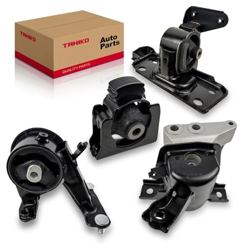 Engine Motor Mount Transmission Mount Set of 4 Compatible with Toyota RAV4 - size: 2009-2012 RAV4 2.5L FWD
