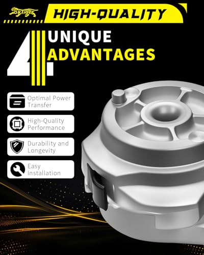 Oktiger 38285 Belt Tensioner Assembly with Pulley for Ram 2500 2011-2023, 3500 2011-2023, for Dodge Ram 2500 2003-2010, Ram 3500 2003-2010 Laramie Slt 5.9L 6.7L L6 Diesel OE 3947574 5086958AA 419-039 - size: 38285