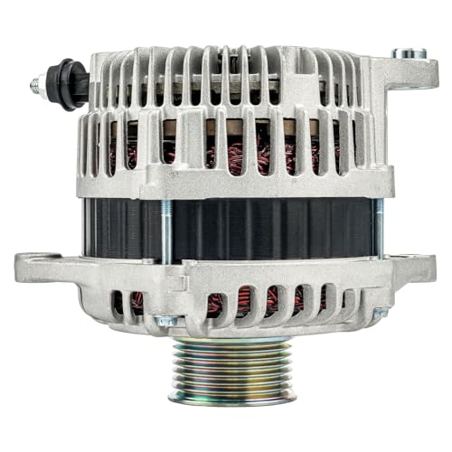 KAC 130Amp 11557N Alternator Replacement Compatible with 2012-2014, 2017-2018 Maxima, 2017-2018 Murano, 2011-2017 Altima 3.5L - size: 11557N