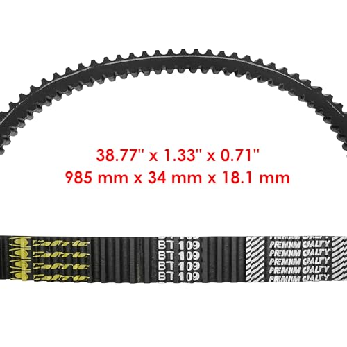Caltric Drive Belt Compatible with Bombardier Can-Am Commander/Commander Max 800R Efi 2016-2020