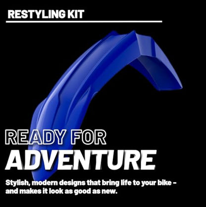 Polisport Motocross (MX) Restyling Kit - Blue/Black (2002-2021)