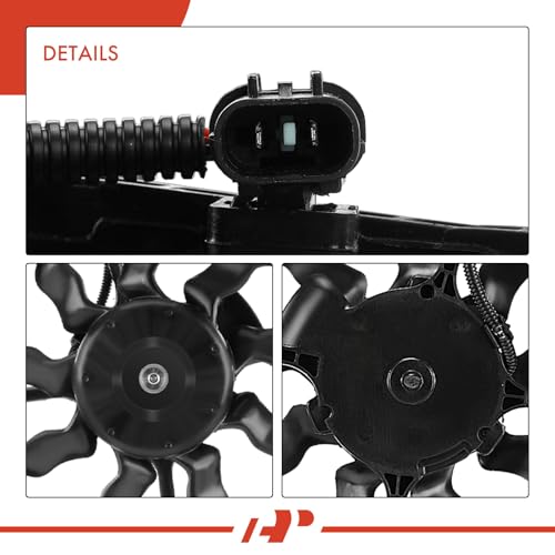 A-Premium Right Engine Radiator Cooling Fan Assembly