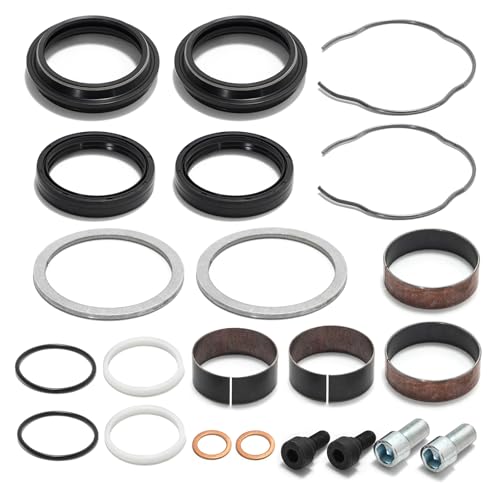 TOFR Front End Fork Leg Rebuild Seals Boots Kit 49mm for Harley FLH/T 14-18