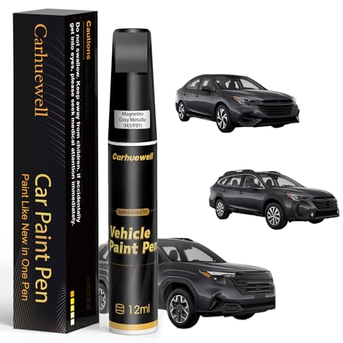 Magnetite Gray Metallic(M3/P8Y) Touch Up Paint Compatible with SUBARU - color: Magnetite Gray Metallic(M3/P8Y) for Magnetite Gray Metallic(M3/P8Y) compatible with Ascent-models/BRZ/Crosstrek/Compatible withester-models/Impreza/Legacy-models/Outback/WRX, s