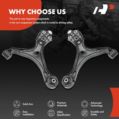 A-Premium Front Lower Control Arms with Ball Joint & Bushing