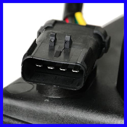 TRQ Radiator Dual Cooling Fan Assembly - style: RFA83600