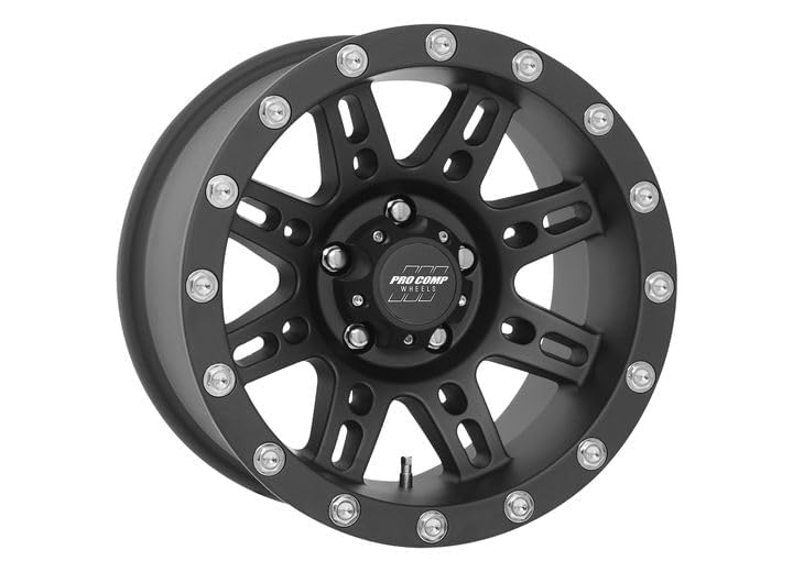 Pro Comp Alloys PXA31 16X8 5X4.5 F-BLK 0MM - PXA7031-6865 - size: 16X8,5X4.5,0mm
