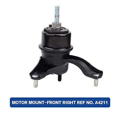 Engine Motor and Trans Mounts Compatible with 2002-2006 Camry (2.4L)