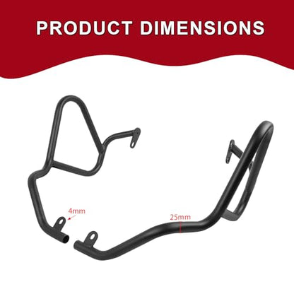 Highway Crash Bar Engine Guard Replacement for BMW F900GS F900 GS 2024 2025 2026 Motorcycle Steel Frame Falling Protector Bars