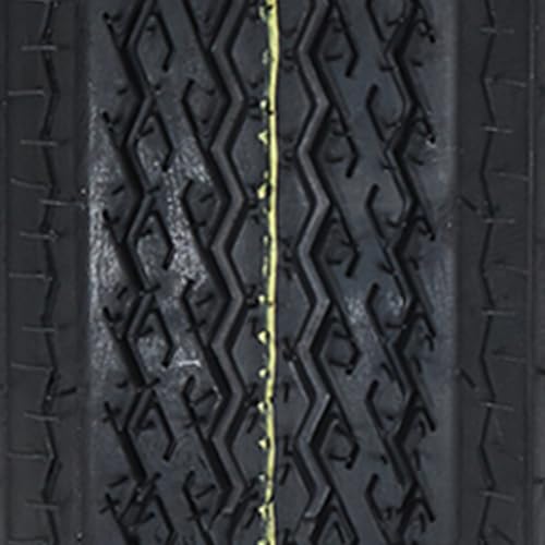 Garvee 2-Pack 4.80-8 Trailer Tires on 8” White Rims, 5 Lug on 4.5” Bolt Pattern, Load Range C 6PR, 760 lbs, Bias Ply Pre-Mounted for Utility/Boat/Camper Trailers - size: 4.80-8, style: 5 Lug