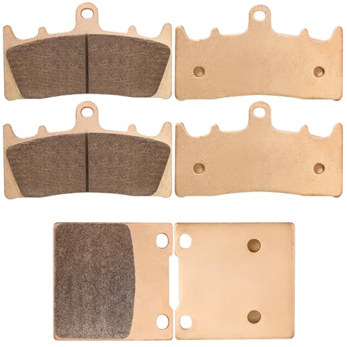 Sintered Front and Rear Brake Pads For Suzuki Hayabusa GSX1300 1999-2007 - style: Sintered Metal