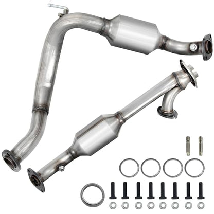 JT Exhaust Catalytic Converter Compatible with Toyota 4Runner 2003-2012, Cruiser 2007-2012 4.0L(Rear right and left)(EPA Compliant) - size: for 2003-2012 4Runner 4.0L Rear SET
