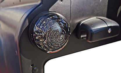 iJDMTOY Universal Flush Mount LED Marker Lights For Car/Truck/Motorcycle - style: Smoked Lens