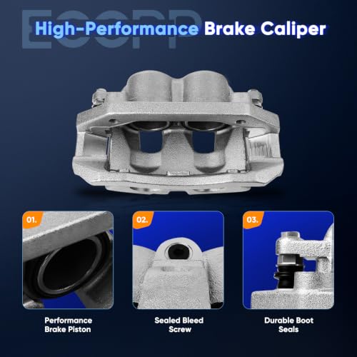 ECCPP 18B5009 Front Left Disc Brake Caliper Assembly - size: Front Left[18B5009]