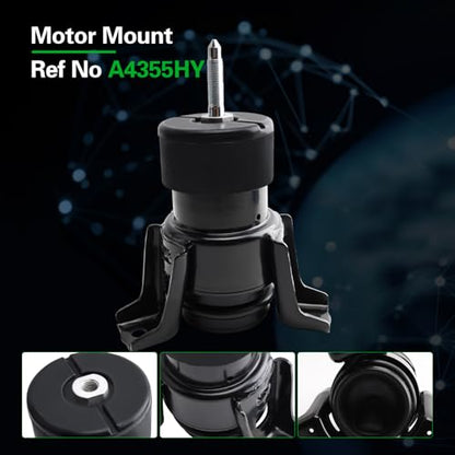 Engine Motor Mount and Transmission Mount kit Compatible with Altima - size: A4355HY A4365HY A4356HY A7362 A7386 A7383