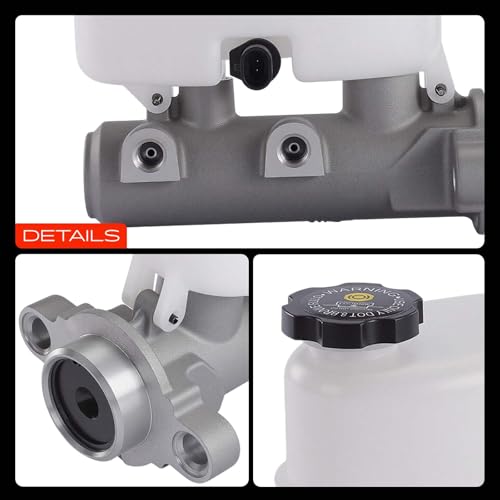 A-Premium Brake Master Cylinder with Reservoir and Sensor