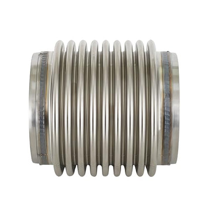 3.5" ID Exhaust Flex Bellows T304 Stainless Steel Length 4" Flex Joints and Connectors - size: 3.5" X 4"